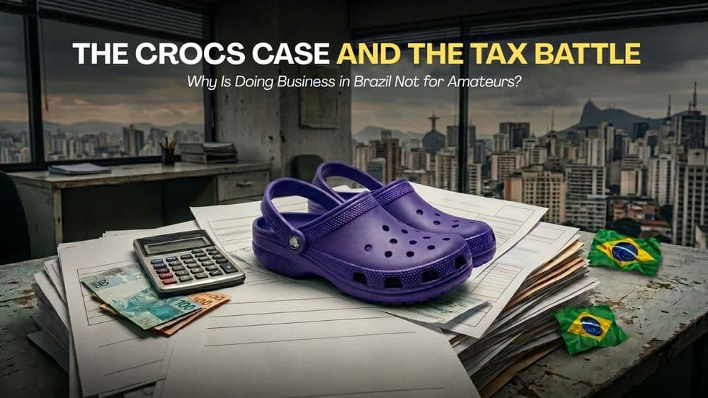 Caso Crocs e a Batalha Tributária: Por que fazer negócios no Brasil não é para amadores? Caso Crocs e a Batalha Tributária: Por que fazer negócios no Brasil não é para amadores?